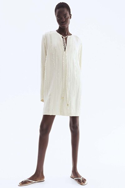 H&M Jacquard-weave dress