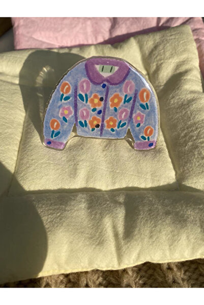 EDELFU Popsocket Kazak ve Gömlek Tasarımlı Renkli Telefon Tablet Tutacağı