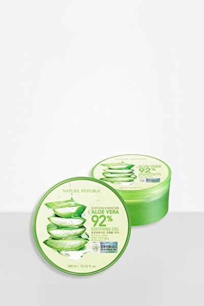 Nature Republic Aloe Vera Soothing Gel for Sensitive Skin, 300 ml
