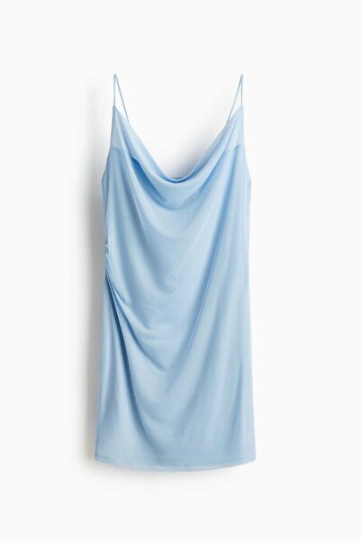 H&M Draped mesh dress