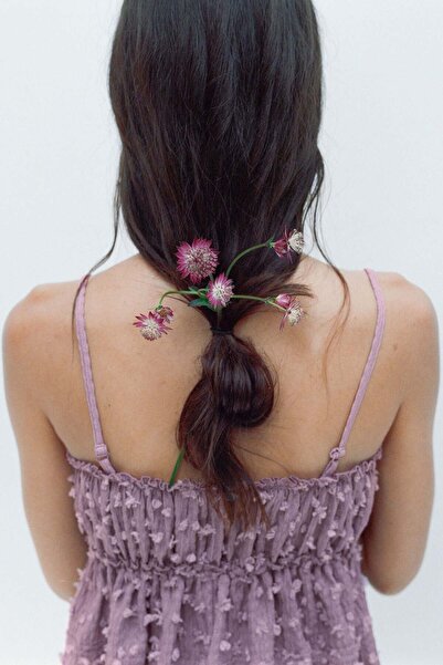 H&M Textured jersey top