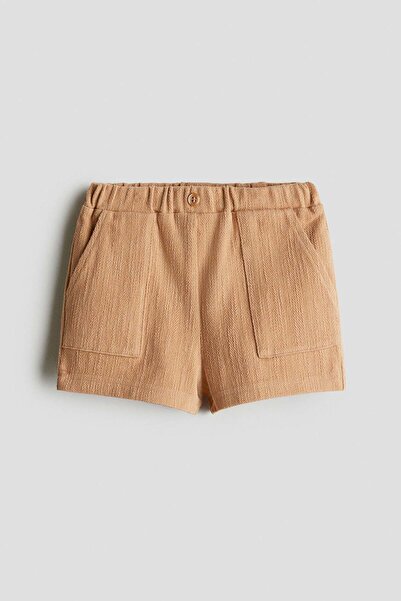H&M Textured-jersey shorts