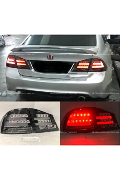 X POWER TUNİNG HONDA CİVİC 2006-2012 FD6 BMW DİZAYN FÜME LEDLİ ARKA STOP LAMBASI