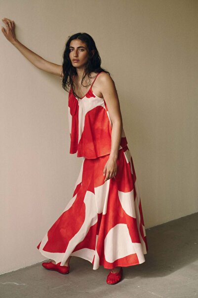 H&M Circular cotton skirt