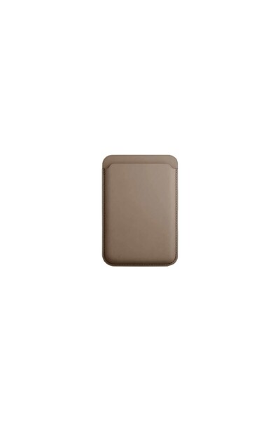 CHNA Apple iPhone 12 / 13 / 14 / 15 / 16 Serisi ile Uyumlu Deri Cüzdan Magsaf...