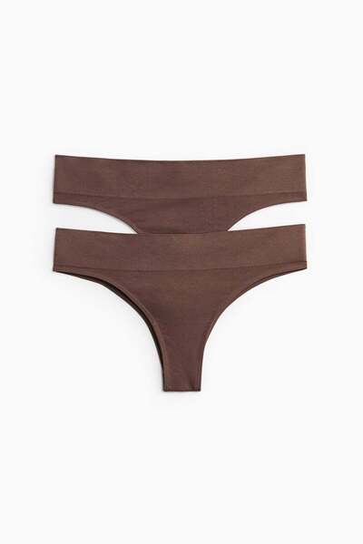 H&M 2-pack Seamless Brazilian briefs