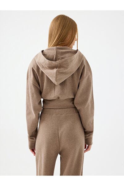 Loft Regular Long Crop Kadın Sweatshirt