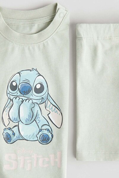 H&M 2-piece printed cotton set