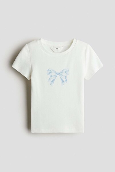 H&M Print-motif cotton top