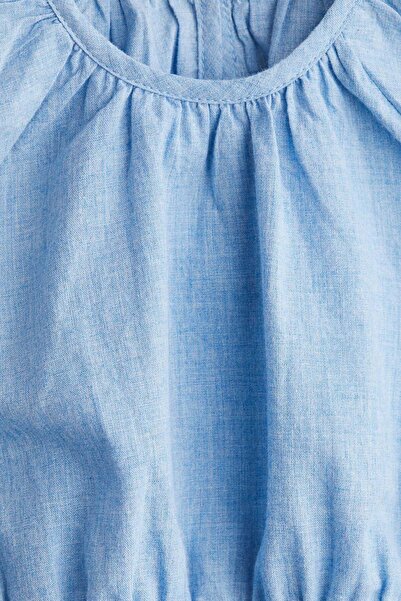 H&M Cotton muslin top