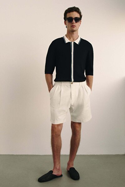 H&M Relaxed Fit Linen-blend shorts