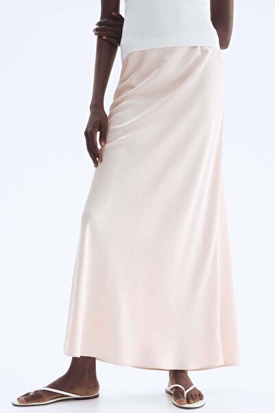 H&M Satin slip skirt