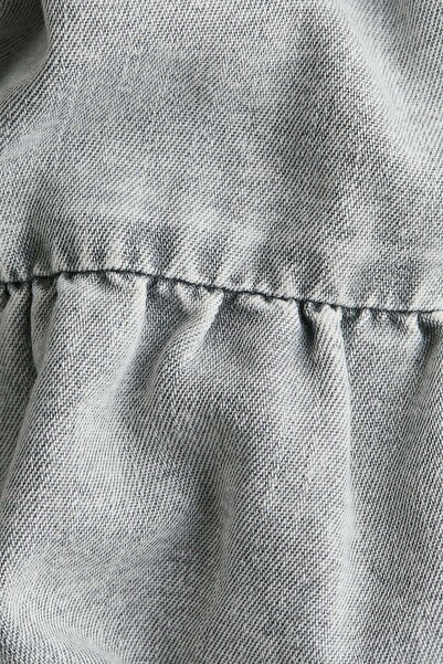 H&M Tiered denim skirt
