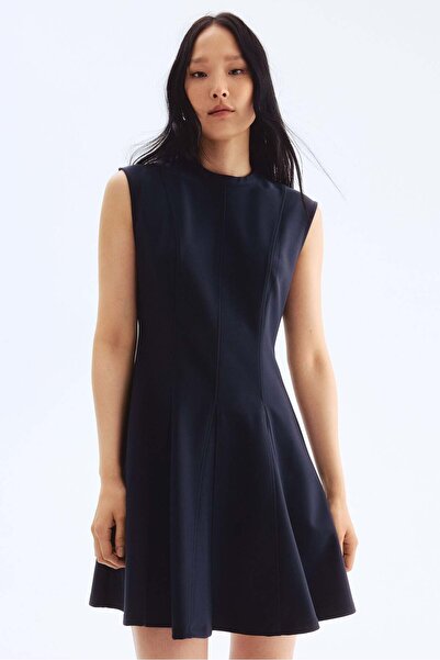 H&M Flared-skirt mini dress