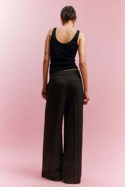 H&M Wide tailored trousers