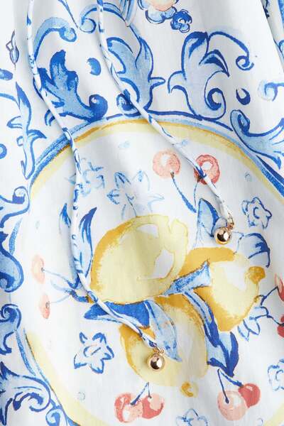 H&M Printed cotton dress