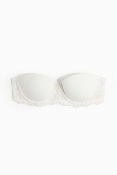 H&M Strapless padded balconette bra