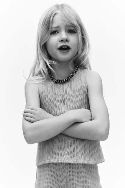 H&M بلوزة من نسيج محبوك