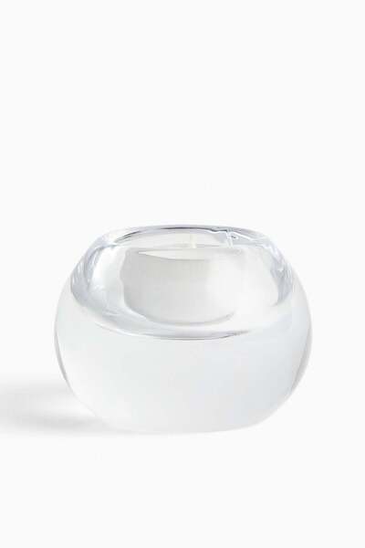 H&M Glass tealight holder