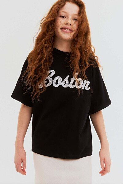 H&M Text-motif T-shirt