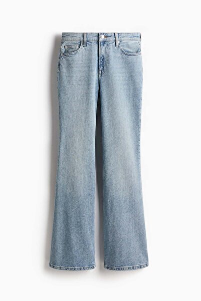 H&M Curvy Fit Flared High Jeans