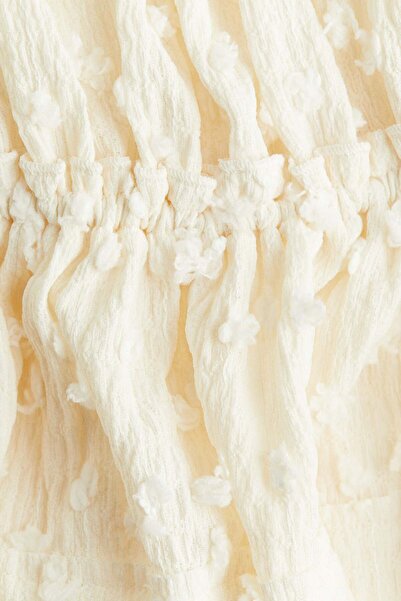 H&M Textured jersey top