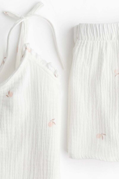 H&M Cotton muslin pyjamas