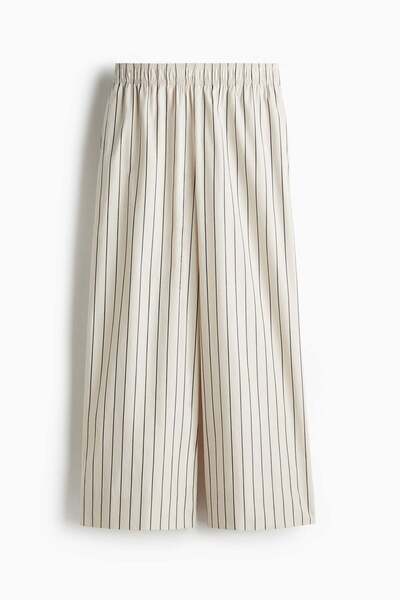 H&M Ankle-length cotton trousers