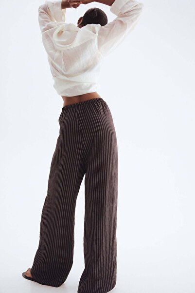H&M Wide drawstring trousers