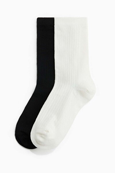 H&M 2-pack ribbed socks