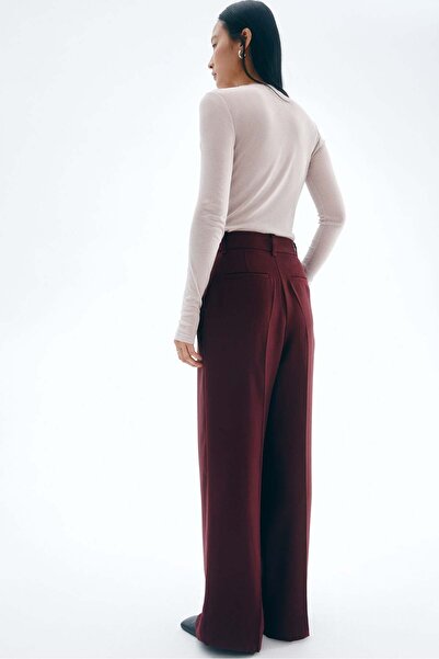 H&M Wide tailored trousers
