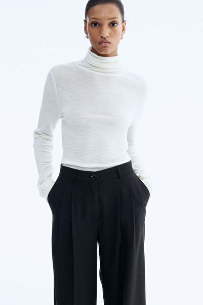 H&M Wide tailored trousers