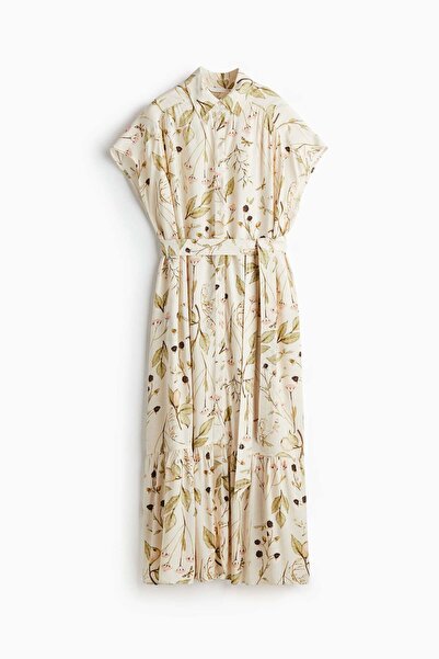 H&M Tie-belt shirt dress