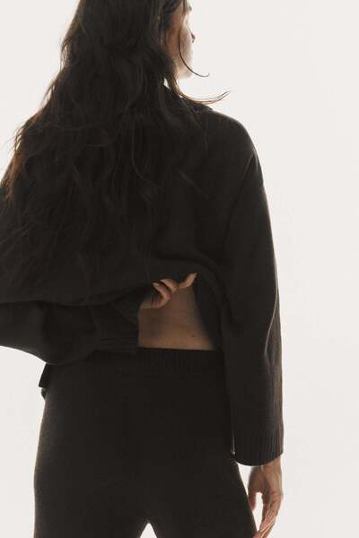 H&M سترة بولو طويلة