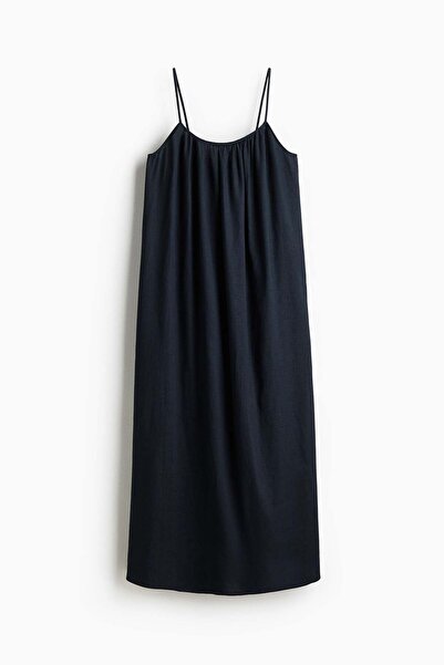 H&M Linen-blend strappy dress