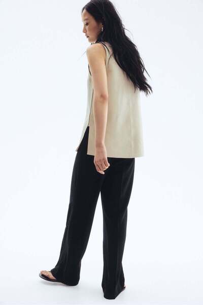 H&M Straight crease-leg trousers