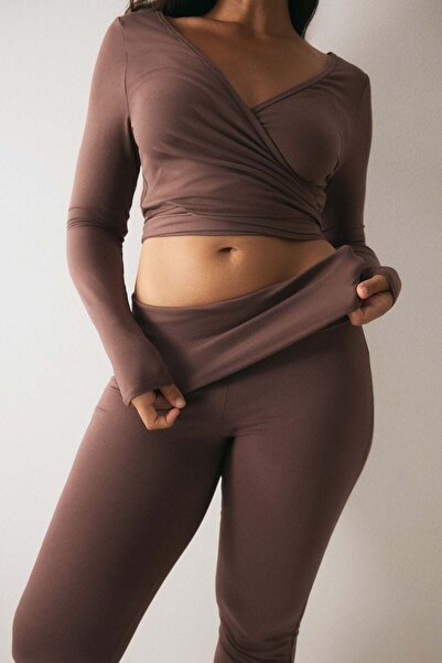 H&M Soft-touch flared trousers