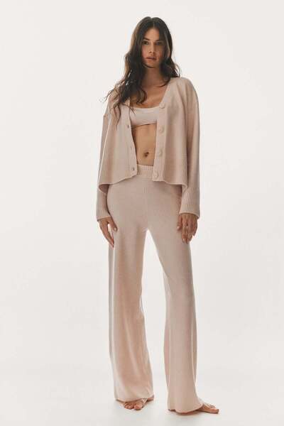 H&M Fine-knit trousers