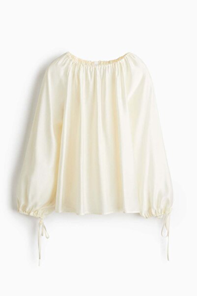 H&M Drawstring-detail blouse