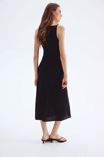H&M Flared slip skirt