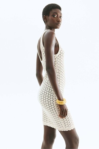 H&M Crochet-look dress
