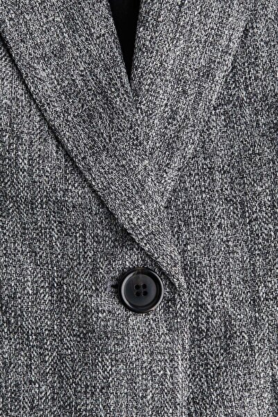 H&M Gathered-sleeve blazer