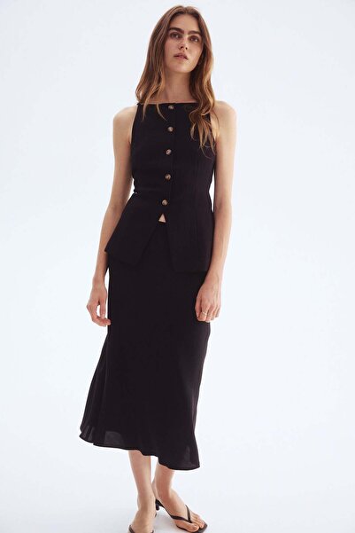 H&M Flared slip skirt