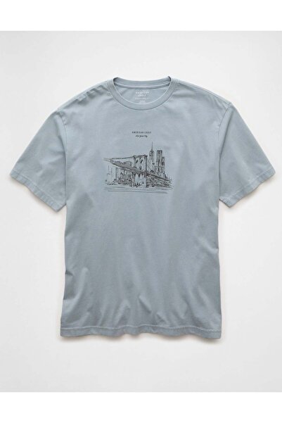 AMERICAN EAGLE AE Logo Graphic T-Shirt