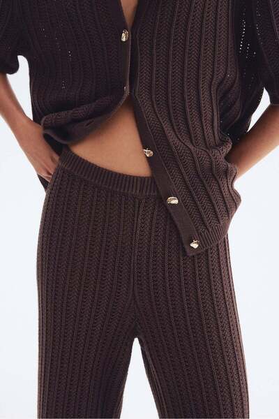 H&M Crochet-look trousers