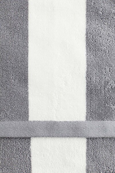 H&M Striped cotton terry guest towel