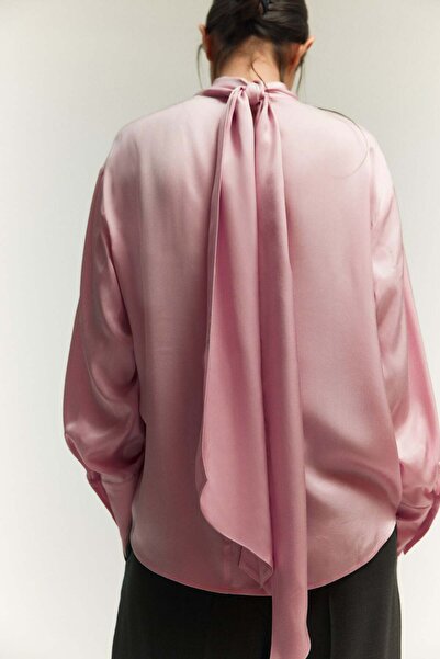 H&M Scarf-detail blouse