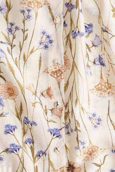 H&M Button-front tunic dress