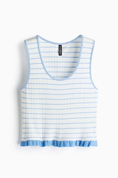 H&M Frill-trimmed vest top