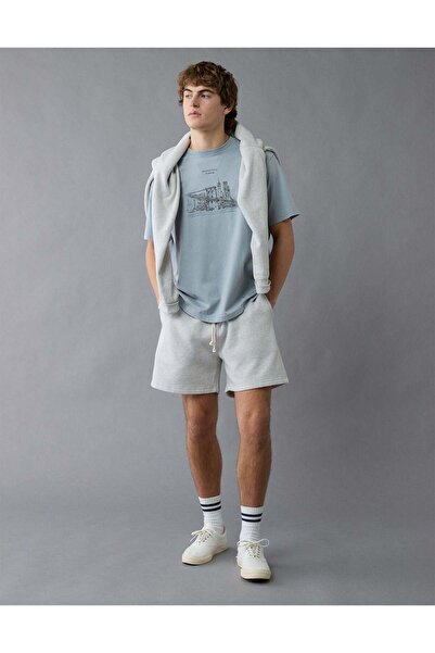 AMERICAN EAGLE AE Logo Graphic T-Shirt